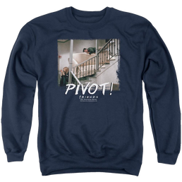 Friends Pivot - Men's Crewneck Sweatshirt Men's Crewneck Sweatshirt Friends   