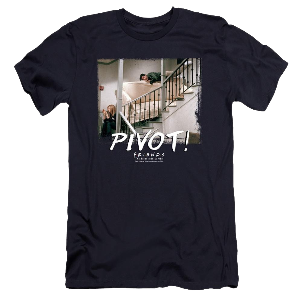 Friends Pivot - Men's Premium Slim Fit T-Shirt Men's Premium Slim Fit T-Shirt Friends   