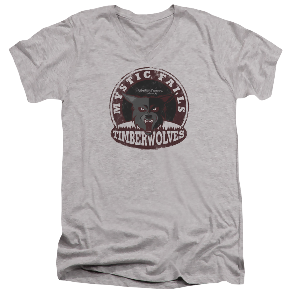 Vampire Diaries, The Timberwolves - Men's V-Neck T-Shirt Men's V-Neck T-Shirt The Vampire Diaries   