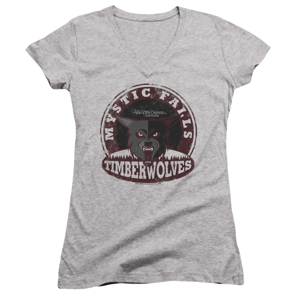 Vampire Diaries, The Timberwolves - Juniors V-Neck T-Shirt Juniors V-Neck T-Shirt The Vampire Diaries   