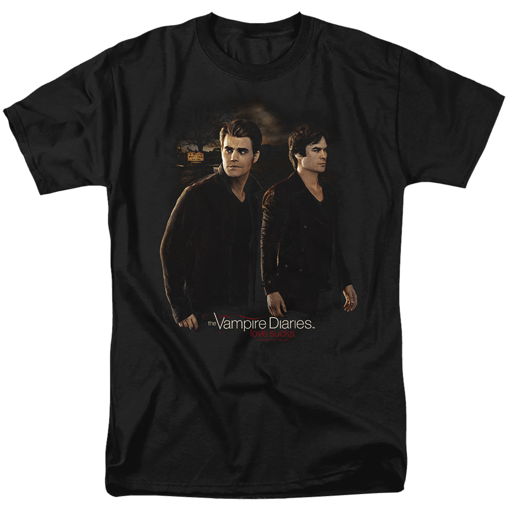 Vampire Diaries, The Brothers - Men's Regular Fit T-Shirt Men's Regular Fit T-Shirt The Vampire Diaries   
