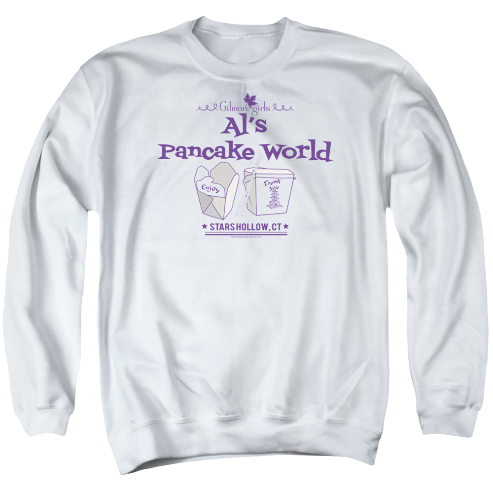 Gilmore Girls Als Pancake World - Men's Crewneck Sweatshirt Men's Crewneck Sweatshirt Gilmore Girls   