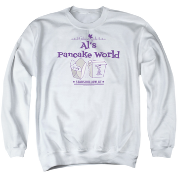 Gilmore Girls Als Pancake World - Men's Crewneck Sweatshirt Men's Crewneck Sweatshirt Gilmore Girls   
