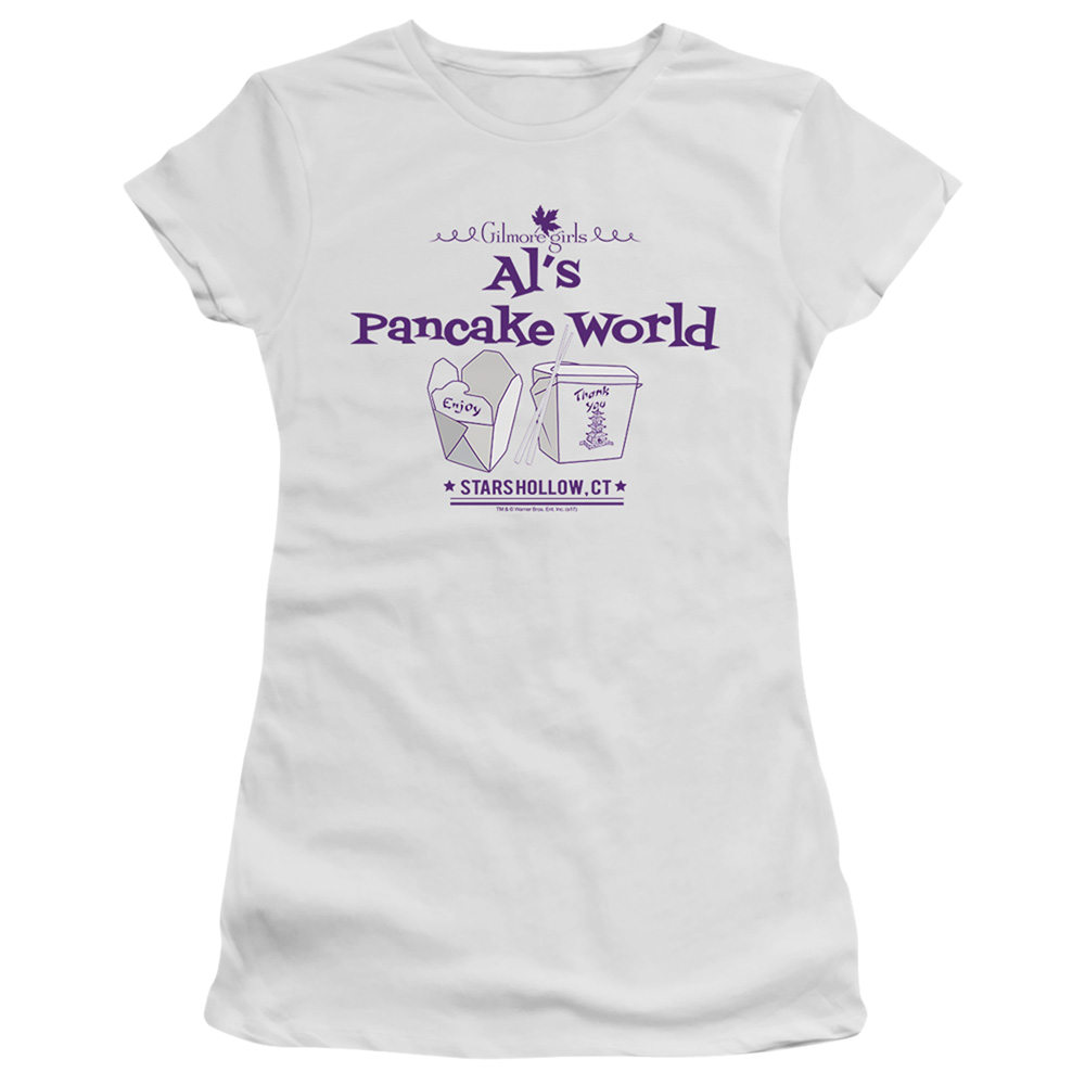 Gilmore Girls Als Pancake World - Juniors T-Shirt Juniors T-Shirt Gilmore Girls   