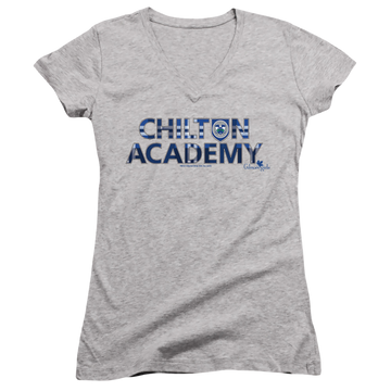Gilmore Girls Chilton Academy - Juniors V-Neck T-Shirt Juniors V-Neck T-Shirt Gilmore Girls   