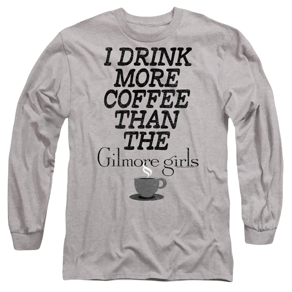 Gilmore Girls More Coffee - Men's Long Sleeve T-Shirt Men's Long Sleeve T-Shirt Gilmore Girls   