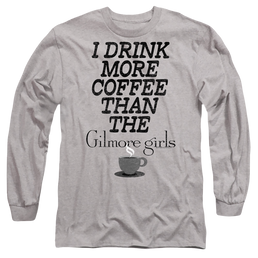 Gilmore Girls More Coffee - Men's Long Sleeve T-Shirt Men's Long Sleeve T-Shirt Gilmore Girls   