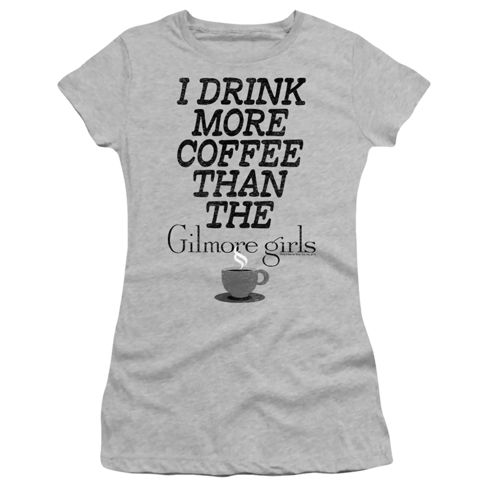 Gilmore Girls More Coffee - Juniors T-Shirt Juniors T-Shirt Gilmore Girls   
