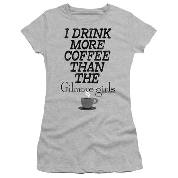 Gilmore Girls More Coffee - Juniors T-Shirt Juniors T-Shirt Gilmore Girls   