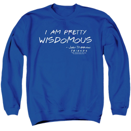 Friends Wisdomous - Men's Crewneck Sweatshirt Men's Crewneck Sweatshirt Friends   