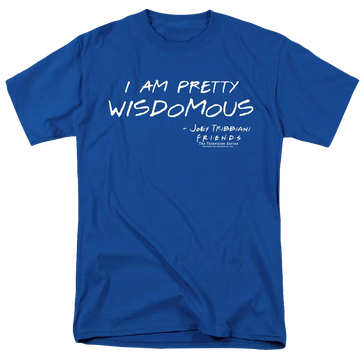 Royal men's regular fit t-shirt with Friends Wisdomous graphic