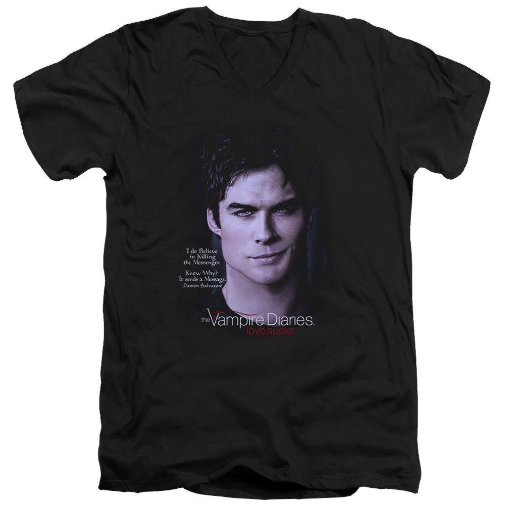 Vampire Diaries, The Messanger - Men's V-Neck T-Shirt Men's V-Neck T-Shirt The Vampire Diaries   