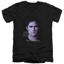 Vampire Diaries, The Messanger - Men's V-Neck T-Shirt Men's V-Neck T-Shirt The Vampire Diaries   