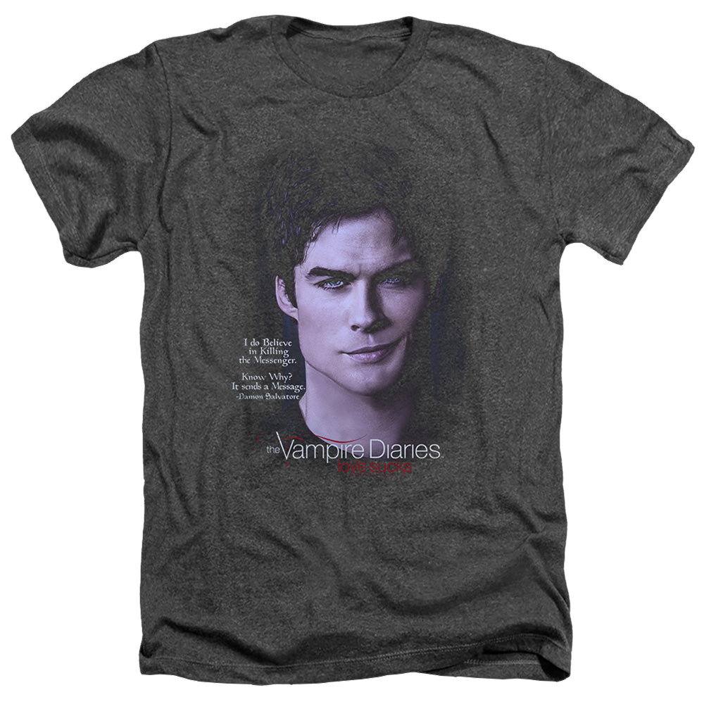 Vampire Diaries, The Messanger - Men's Heather T-Shirt Men's Heather T-Shirt The Vampire Diaries   