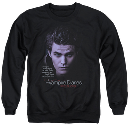 Vampire Diaries, The Sense Your Body - Men's Crewneck Sweatshirt Men's Crewneck Sweatshirt The Vampire Diaries   