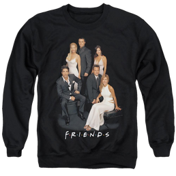 Friends Classy - Men's Crewneck Sweatshirt Men's Crewneck Sweatshirt Friends   
