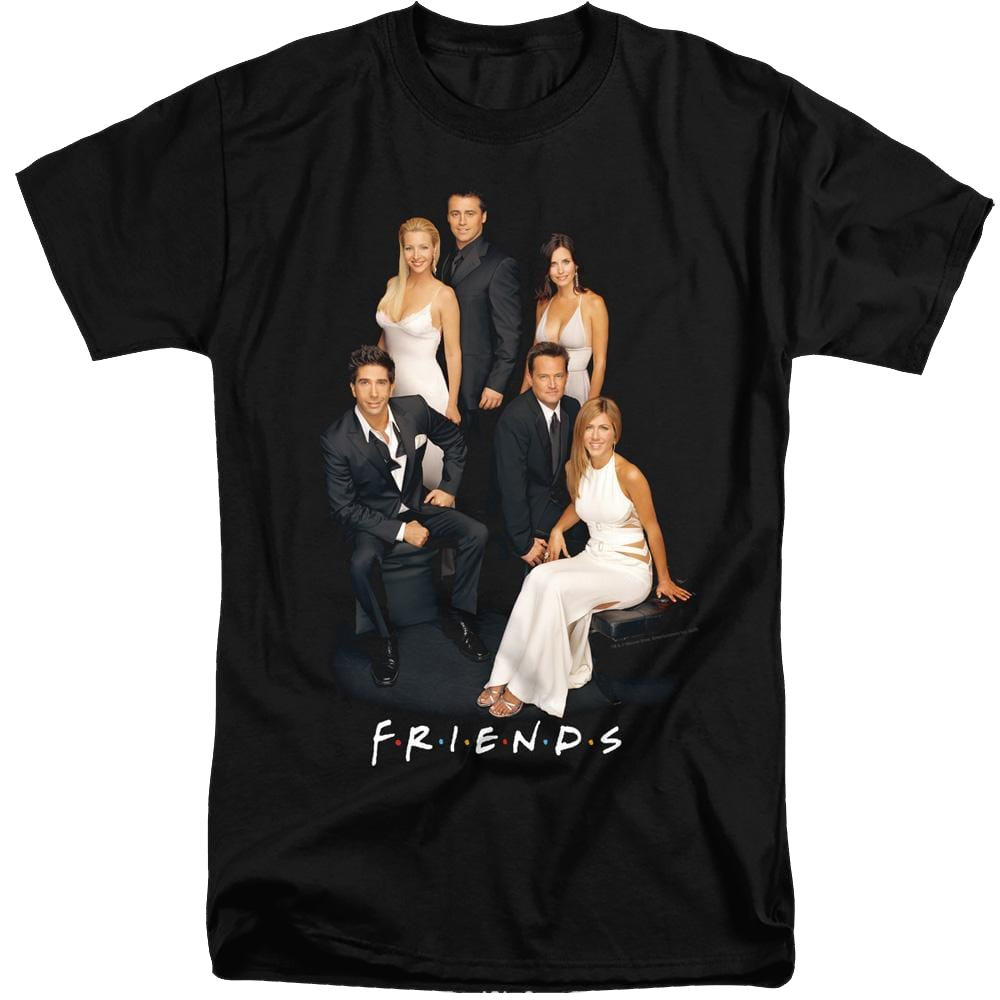 Friends Classy - Men's Tall Fit T-Shirt Men's Tall Fit T-Shirt Friends   
