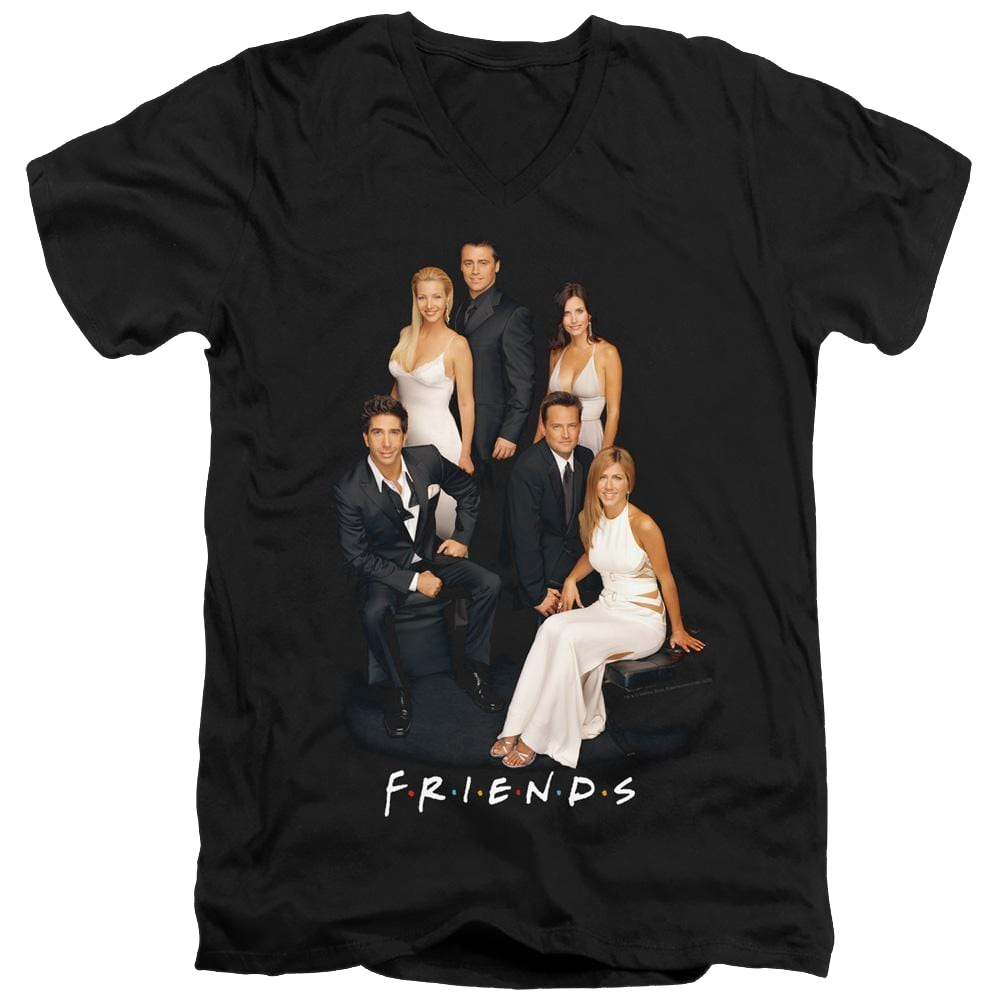 Friends Classy - Men's V-Neck T-Shirt Men's V-Neck T-Shirt Friends   
