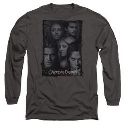 Vampire Diaries, The So Here We Are - Men's Long Sleeve T-Shirt Men's Long Sleeve T-Shirt The Vampire Diaries   