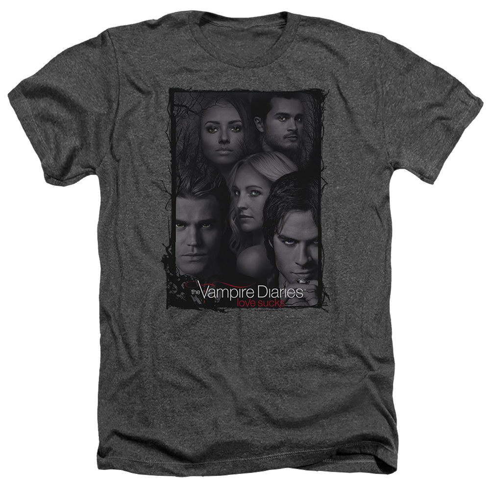 Vampire Diaries, The So Here We Are - Men's Heather T-Shirt Men's Heather T-Shirt The Vampire Diaries   