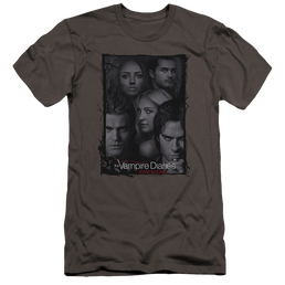 Vampire Diaries, The So Here We Are - Men's Premium Slim Fit T-Shirt Men's Premium Slim Fit T-Shirt The Vampire Diaries   