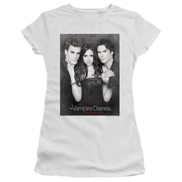 Vampire Diaries, The That Was Then - Juniors T-Shirt Juniors T-Shirt The Vampire Diaries   