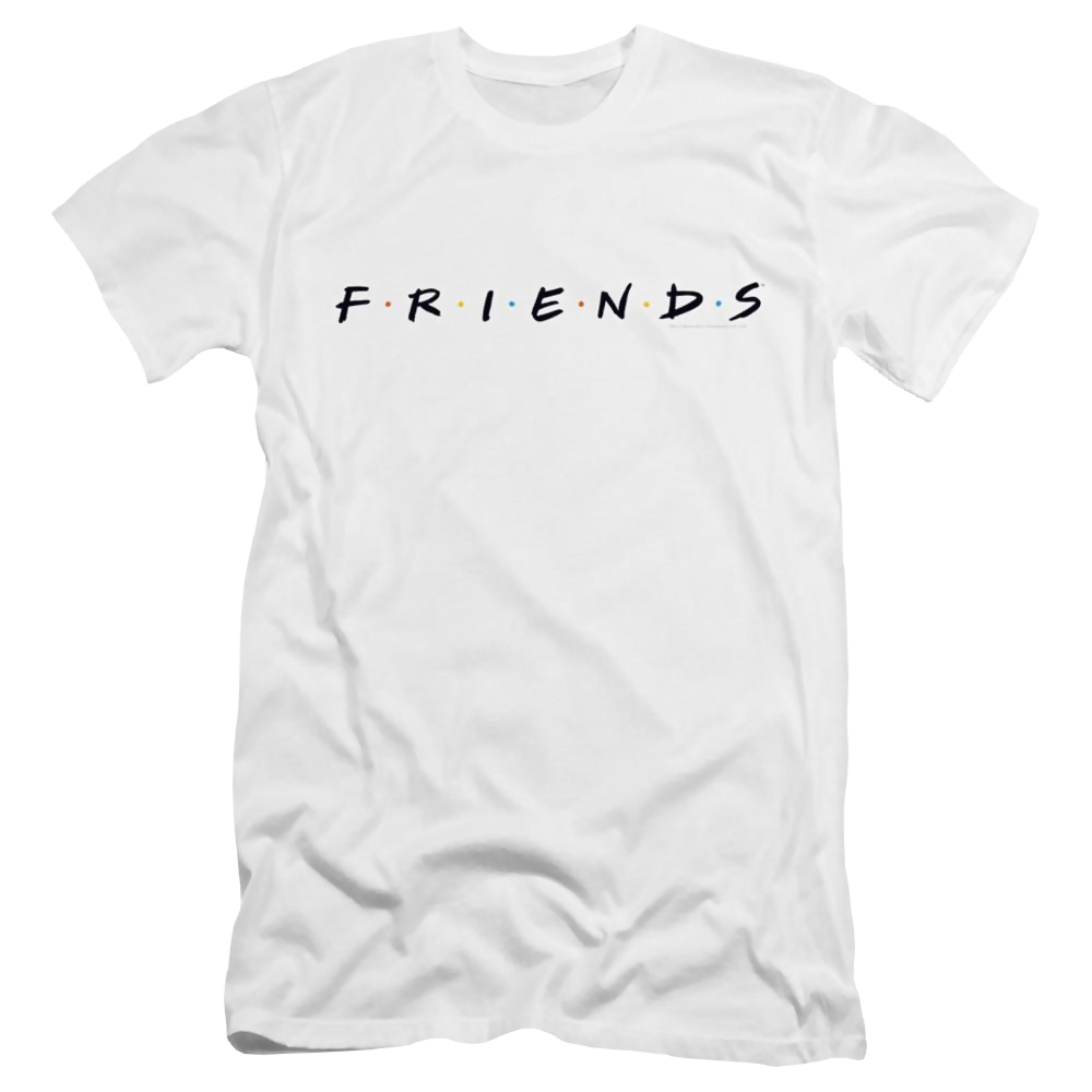 Friends Logo - Men's Premium Slim Fit T-Shirt Men's Premium Slim Fit T-Shirt Friends   