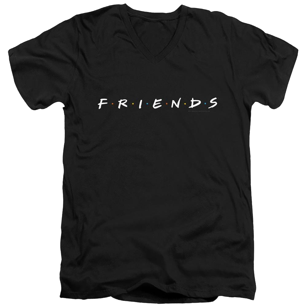 Friends Logo - Men's V-Neck T-Shirt Men's V-Neck T-Shirt Friends   