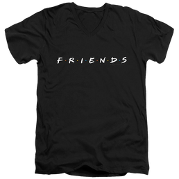 Friends Logo - Men's V-Neck T-Shirt Men's V-Neck T-Shirt Friends   
