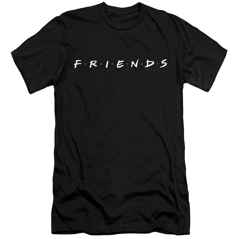 Friends Logo - Men's Premium Slim Fit T-Shirt Men's Premium Slim Fit T-Shirt Friends   