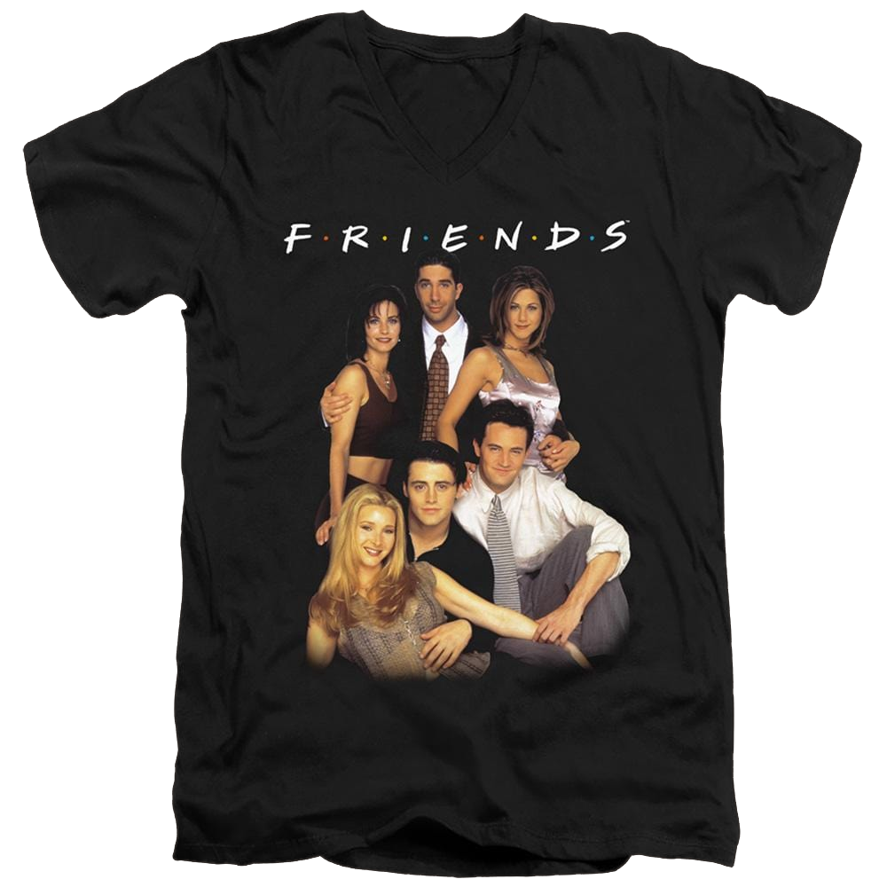 Friends Stand Together - Men's V-Neck T-Shirt Men's V-Neck T-Shirt Friends   