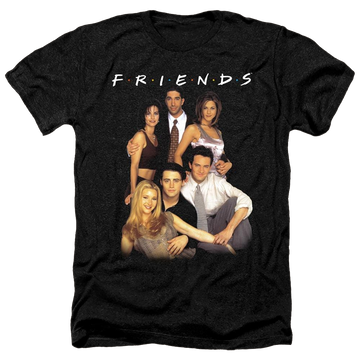 Charcoal men's heather t-shirt with Friends Stand Together graphic