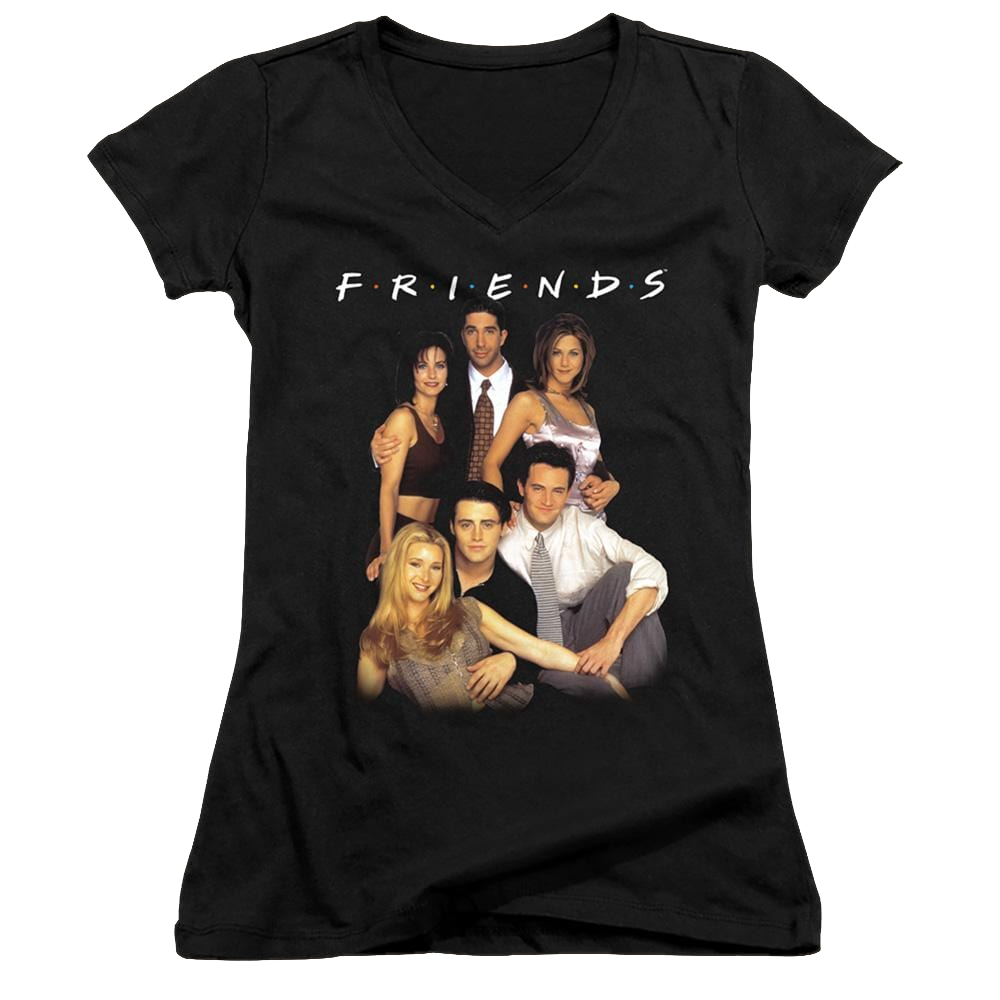 Friends Stand Together - Juniors V-Neck T-Shirt Juniors V-Neck T-Shirt Friends   
