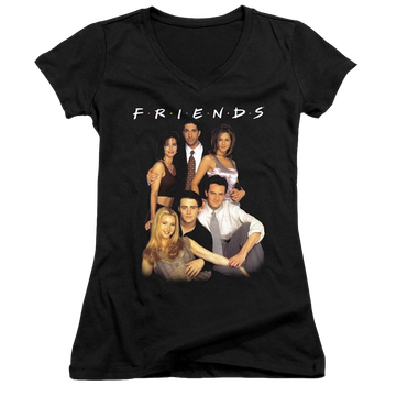 Friends Stand Together - Juniors V-Neck T-Shirt Juniors V-Neck T-Shirt Friends   