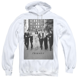 Friends Walk The Streets - Pullover Hoodie Pullover Hoodie Friends   