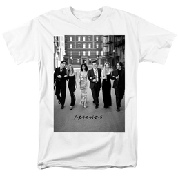 Friends Walk The Streets - Men's Regular Fit T-Shirt Men's Regular Fit T-Shirt Friends   