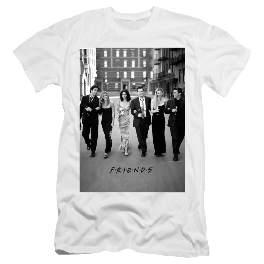 Friends Walk The Streets - Men's Premium Slim Fit T-Shirt Men's Premium Slim Fit T-Shirt Friends   