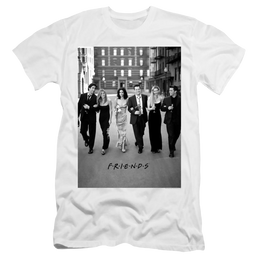 Friends Walk The Streets - Men's Premium Slim Fit T-Shirt Men's Premium Slim Fit T-Shirt Friends   