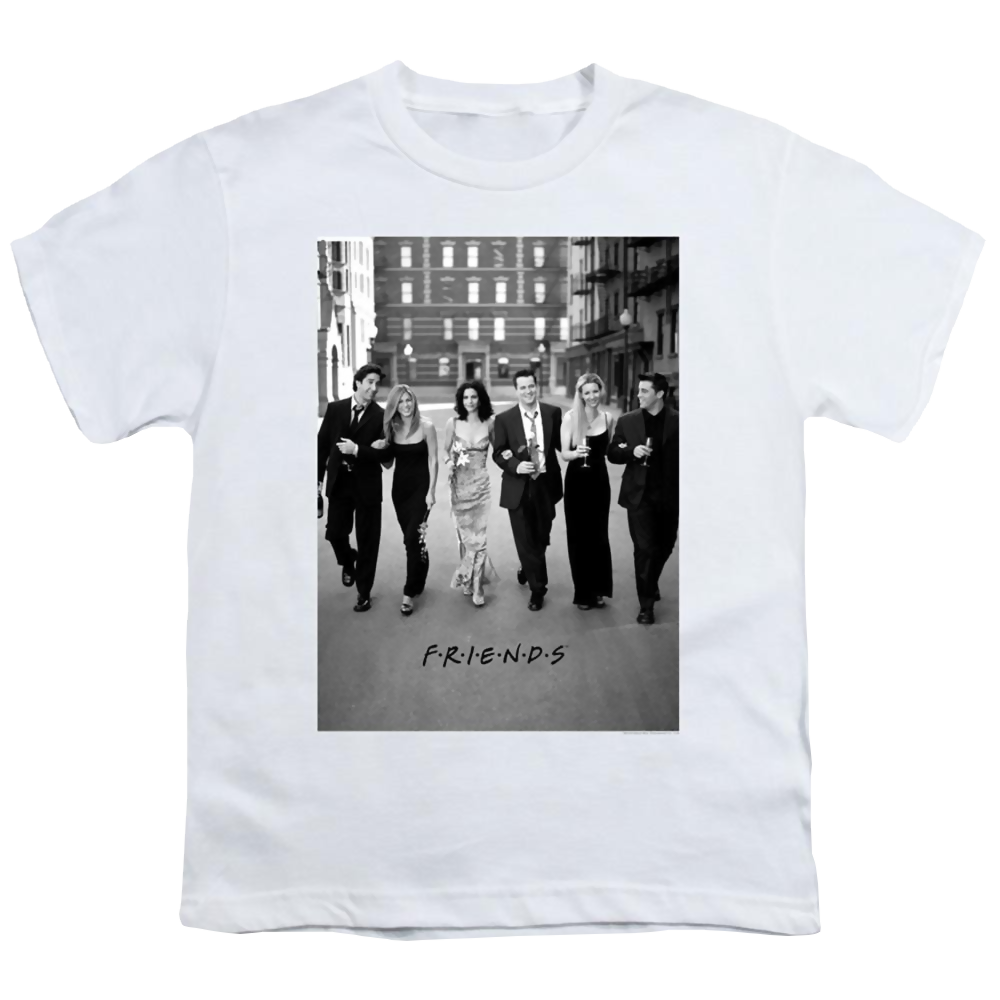 Friends Walk The Streets - Youth T-Shirt Youth T-Shirt (Ages 8-12) Friends   