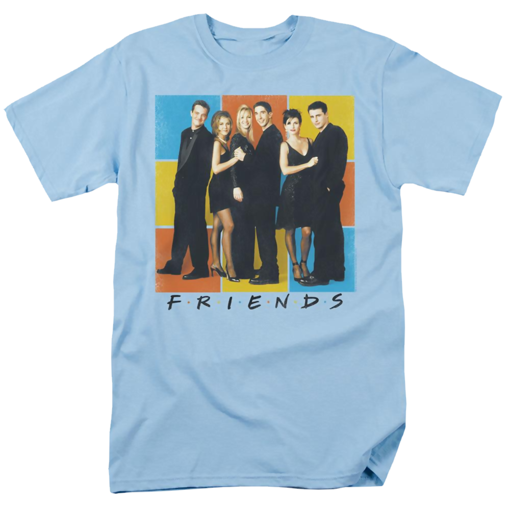 Friends Color Block Of Friends - Men's Regular Fit T-Shirt Men's Regular Fit T-Shirt Friends   