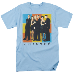 Friends Color Block Of Friends - Men's Regular Fit T-Shirt Men's Regular Fit T-Shirt Friends   