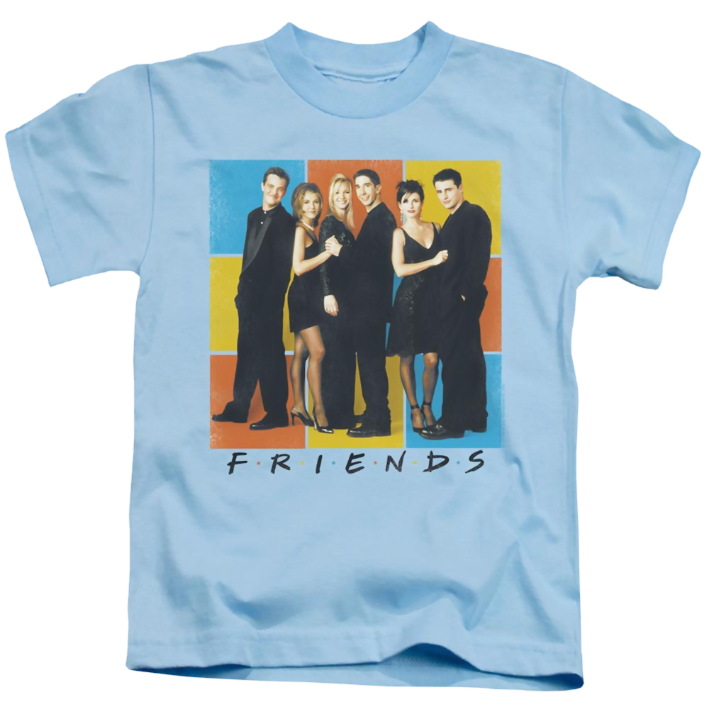 Friends Color Block Of Friends - Kid's T-Shirt Kid's T-Shirt (Ages 4-7) Friends   