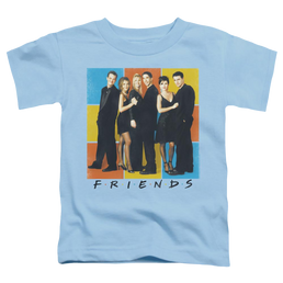 Friends Color Block Of Friends - Toddler T-Shirt Toddler T-Shirt Friends   
