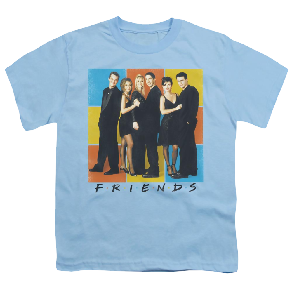 Friends Color Block Of Friends - Youth T-Shirt Youth T-Shirt (Ages 8-12) Friends   