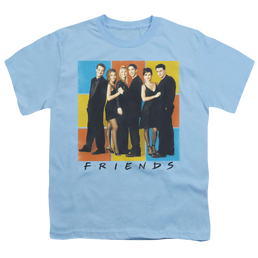 Friends Color Block Of Friends - Youth T-Shirt Youth T-Shirt (Ages 8-12) Friends   