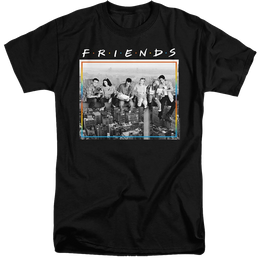 Friends Lunch Break - Men's Tall Fit T-Shirt Men's Tall Fit T-Shirt Friends   