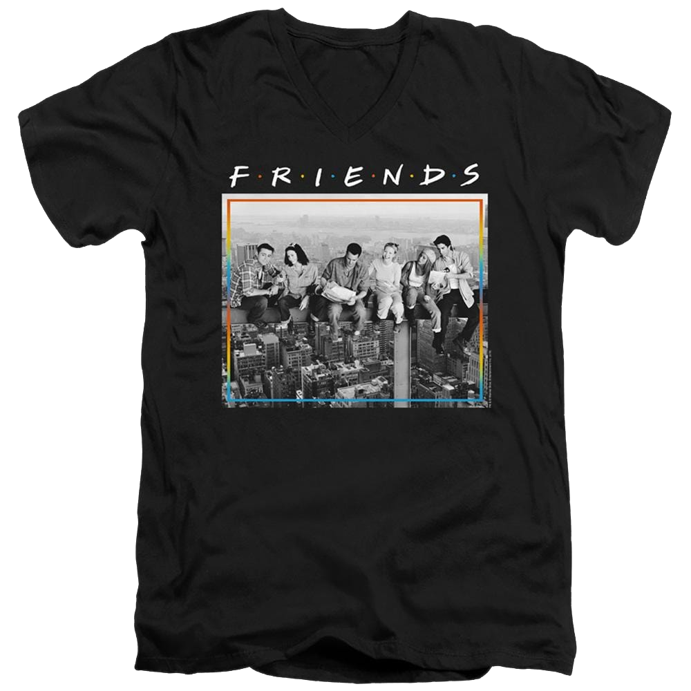 Friends Lunch Break - Men's V-Neck T-Shirt Men's V-Neck T-Shirt Friends   