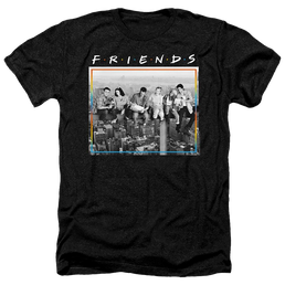 Friends Lunch Break - Men's Heather T-Shirt Men's Heather T-Shirt Friends   