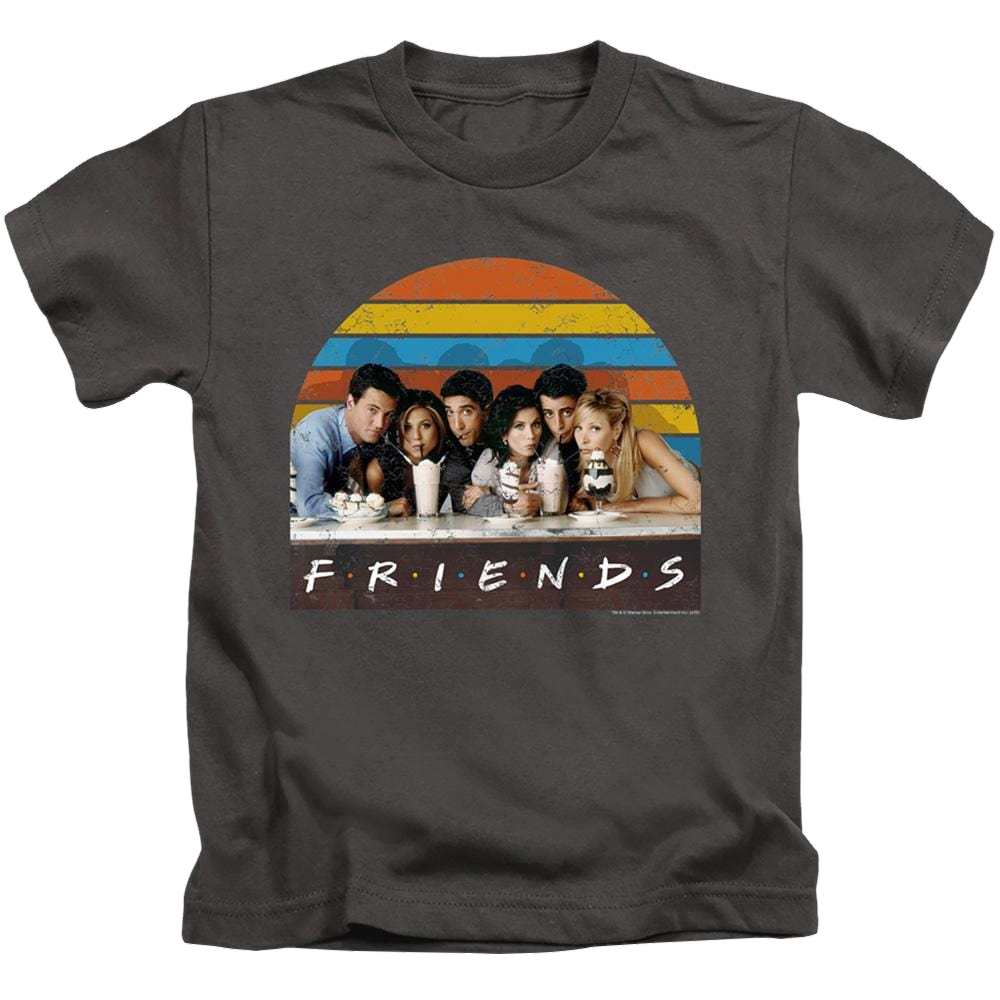 Friends Soda Fountain - Kid's T-Shirt Kid's T-Shirt (Ages 4-7) Friends   