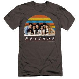 Friends Soda Fountain - Men's Premium Slim Fit T-Shirt Men's Premium Slim Fit T-Shirt Friends   
